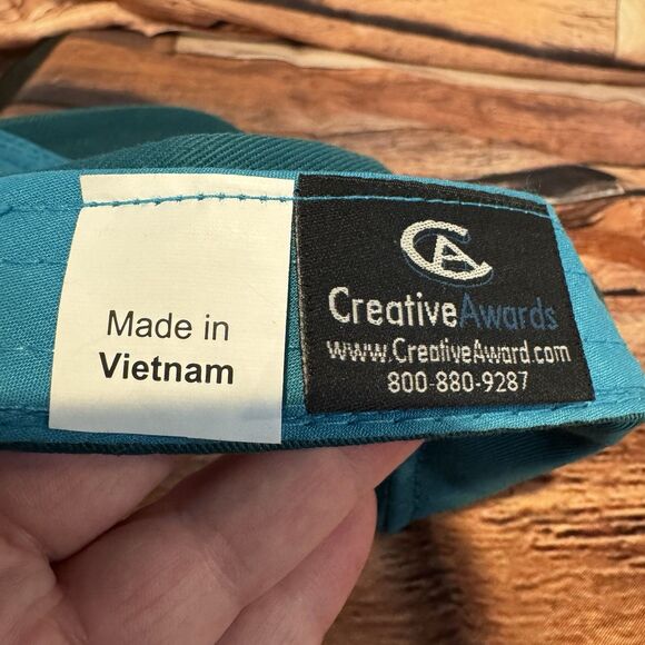 Hurst Farm Supply Visor Hat Cap Green HFS Farm Equipment Agriculture Sun Golf - Picture 7 of 7